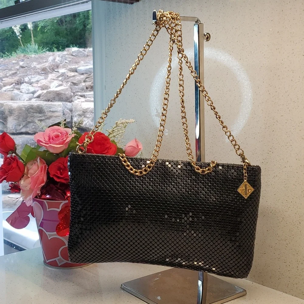 WHITING & DAVIS chainmail crossbody
